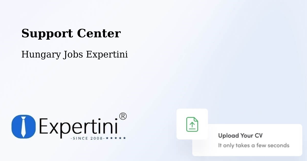 Support Services – Hatvani Járás - Hungary Jobs Expertini